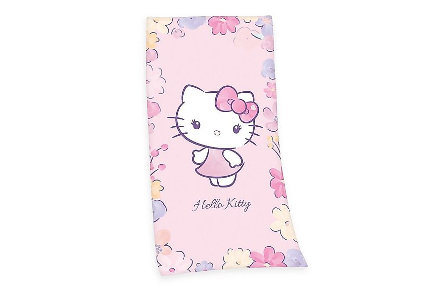 Hello Kitty Strandtuch Strandtuch Hello Kitty Kinder Mikrofaser Badetuch 75 günstig online kaufen