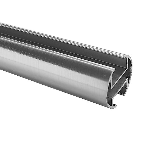 BASIT Gardinenstange Innenlauf Edelstahloptik 20mm mit günstig online kaufen