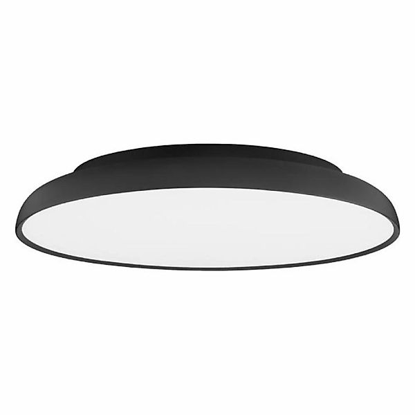 LED Deckenleuchte Linus in Schwarz und Weiß 40W 2541lm günstig online kaufen