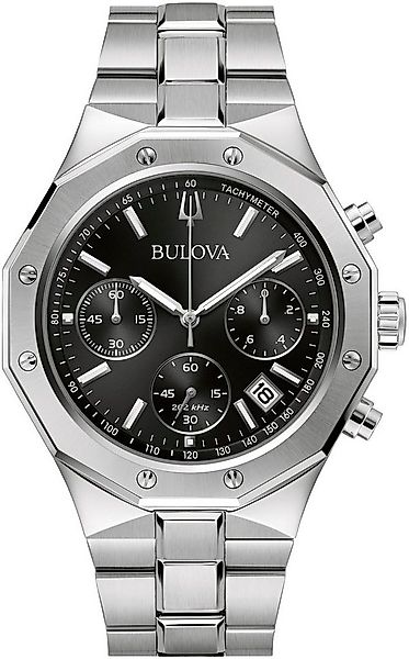 Bulova Chronograph 96B410, Armbanduhr, Quarzuhr, Herrenuhr, Edelstahlarmban günstig online kaufen