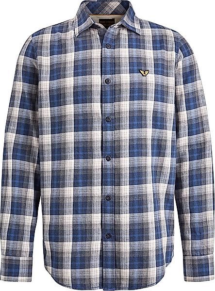 PME Legend Hemd Kariert Blau - Größe XXL günstig online kaufen