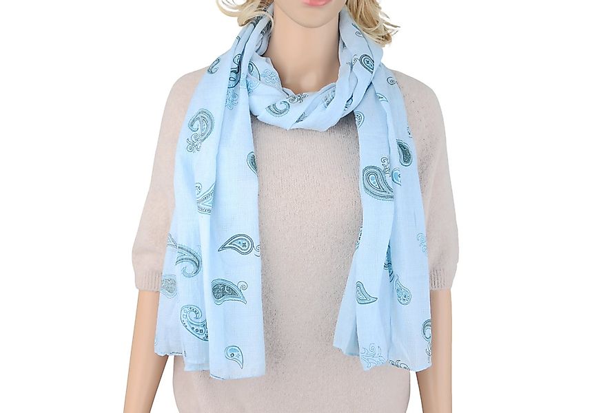 MIRROSI Modeschal Weicher & Leicht Großes Schal, ca.90x180cm, Paisley Print günstig online kaufen