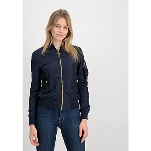 Alpha  Damen-Jacke MA-1 VF LW Wmn - rep blue/gold günstig online kaufen