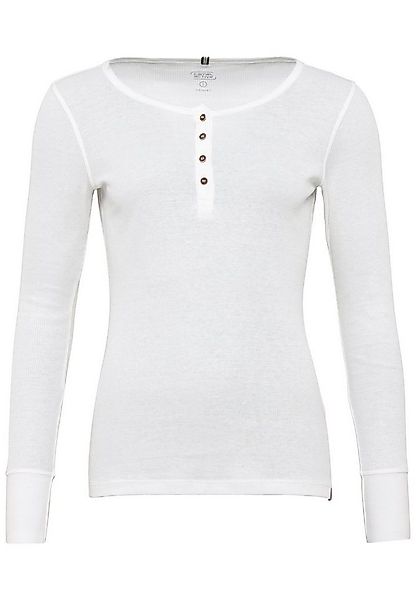 camel active Henleyshirt aus biologischer Baumwolle Langarm Henley günstig online kaufen