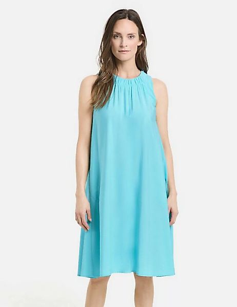 GERRY WEBER Midikleid Ärmelloses Kleid mit Faltendetail günstig online kaufen