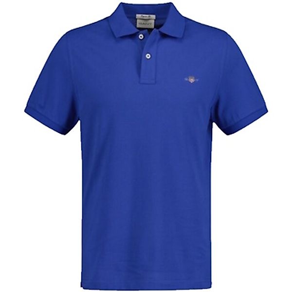 Gant  T-Shirts & Poloshirts Poloshirt Reg Shield SS Pique Kurzarmshirt günstig online kaufen