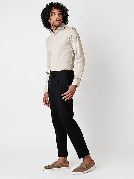 DESOTO Essential Hemd Hai Piqué Beige - Größe 37 günstig online kaufen