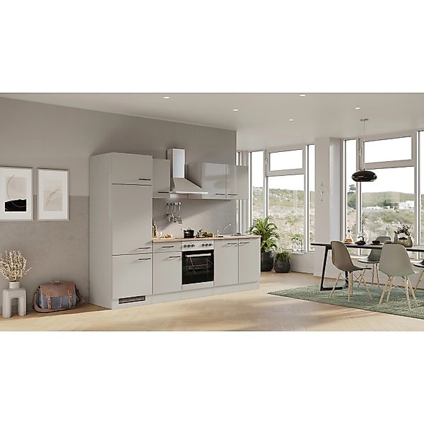 Flex-Well Küchenzeile "Lund" wahlweise mit E-Geräten, Gesamtbreite 270 cm günstig online kaufen