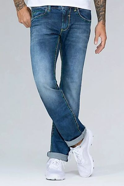 CAMP DAVID Regular-fit-Jeans NI:CO mit Used-Waschung günstig online kaufen
