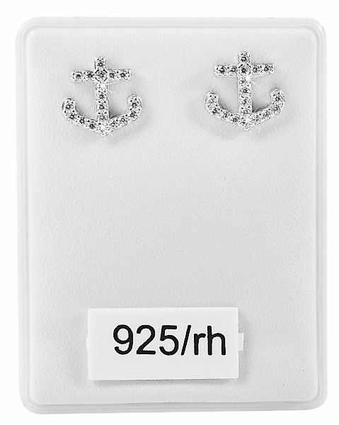 Adelia´s Paar Ohrhänger "Damen Ohrringe – Ohrstecker aus 925 Silber mit Zir günstig online kaufen