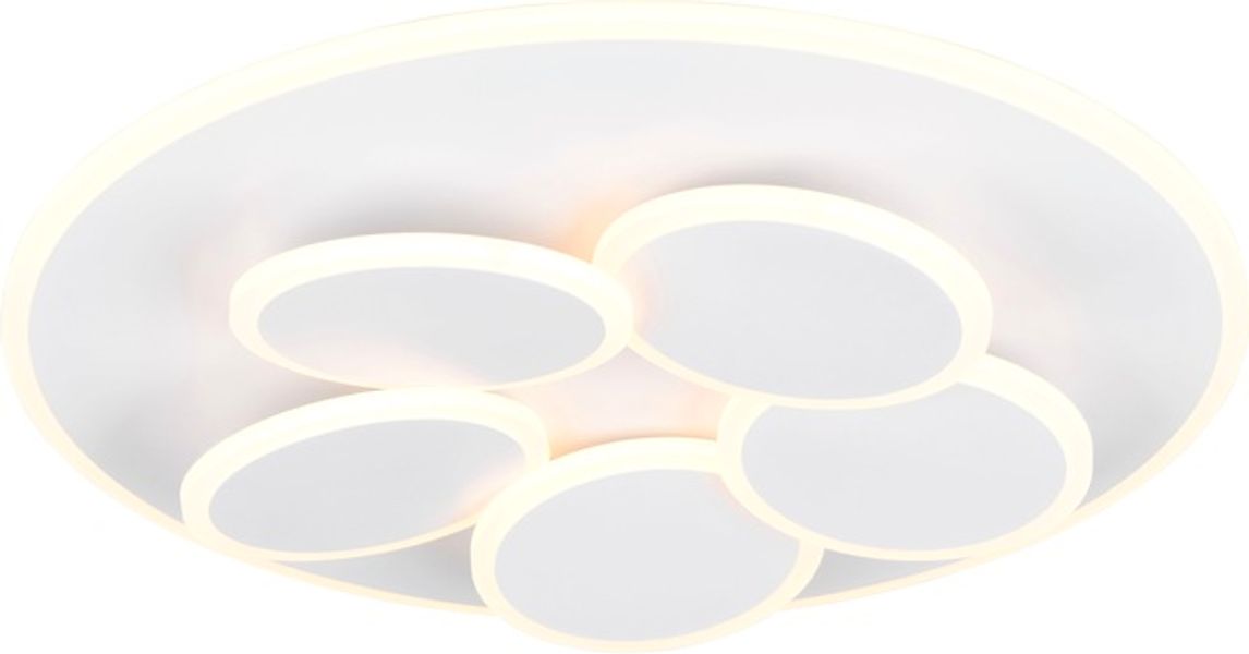 TRIO Leuchten LED Deckenleuchte »MANDALA, LED Deckenlampe mit Fernbedienung günstig online kaufen