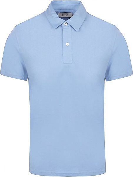 King Essentials The James Poloshirt Mid Blau - Größe S günstig online kaufen