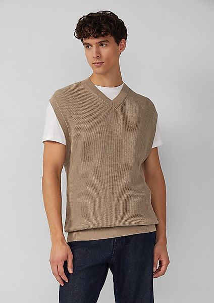 s.Oliver Rundhalspullover Strickpullunder Modischer Strickpullunder aus günstig online kaufen