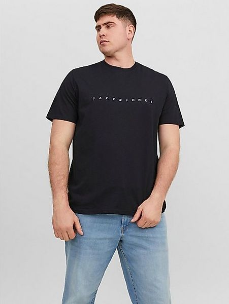 Jack & Jones T-Shirt Logo Kurzarm Plus Size Übergröße JJESTAR JJESTAR JJ TE günstig online kaufen