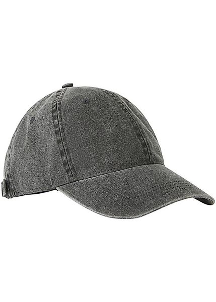 bonprix Baseball Cap größenverstellbar, aus Baumwolle, in Denim-Optik günstig online kaufen