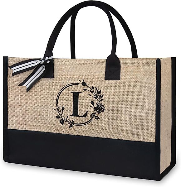 REDOM Tragetasche Buchstabentasche Stofftasche Freizeittasche Damen günstig online kaufen