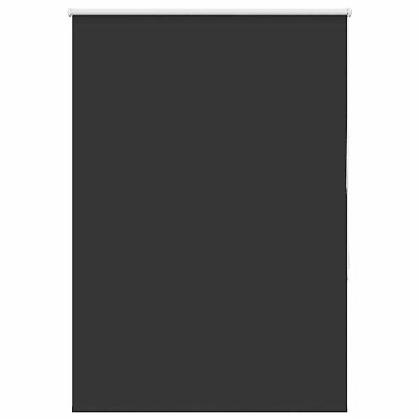 vidaXL Verdunkelungsrollo Schwarz 100x130 cm Stoffbreite 95,7cm 4010842 günstig online kaufen
