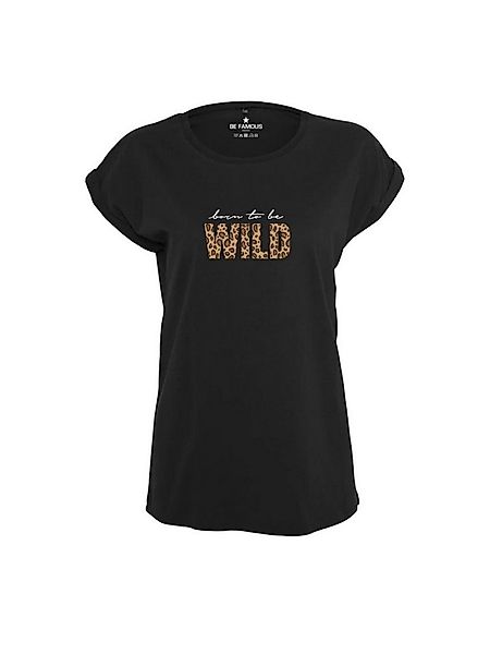 Be Famous Print-Shirt Classic Roll Up BOTOWI (1-tlg., keine) günstig online kaufen