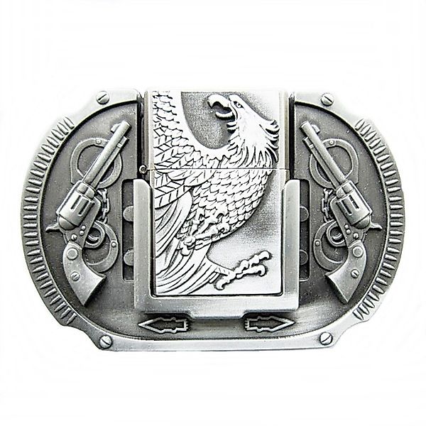 Westernlifestyle Gürtelschnalle Adler Colt Handschellen Buckle günstig online kaufen