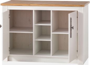 KOCHSTATION Pantryküche "KS-Westminster" Breite 130 cm, ohne E-Geräte günstig online kaufen