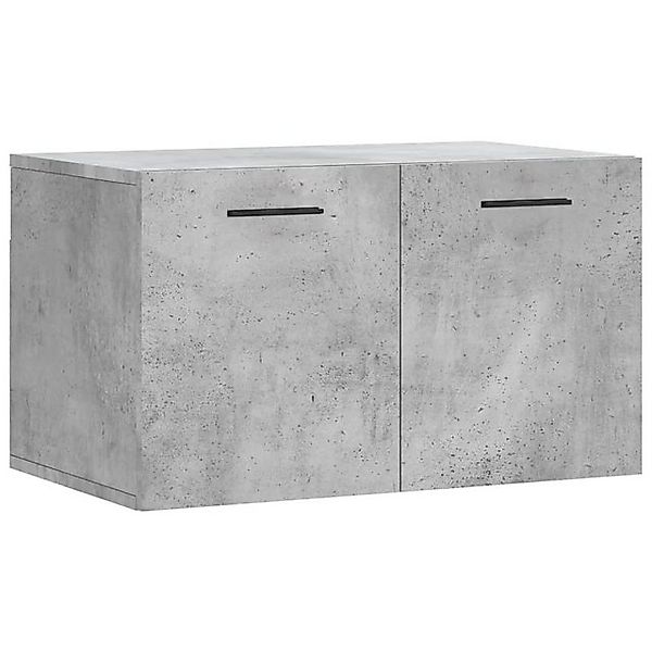 vidaXL Hängeschrank Wandschrank Hängeschrank Aufbewahrung Betongrau 60x36,5 günstig online kaufen