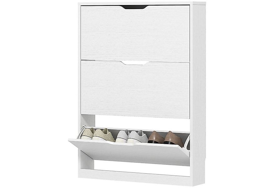 MC Star Schuhschrank mit 3 Klappen, Schuhregal, Schuhkipper Schmal Schuhkom günstig online kaufen
