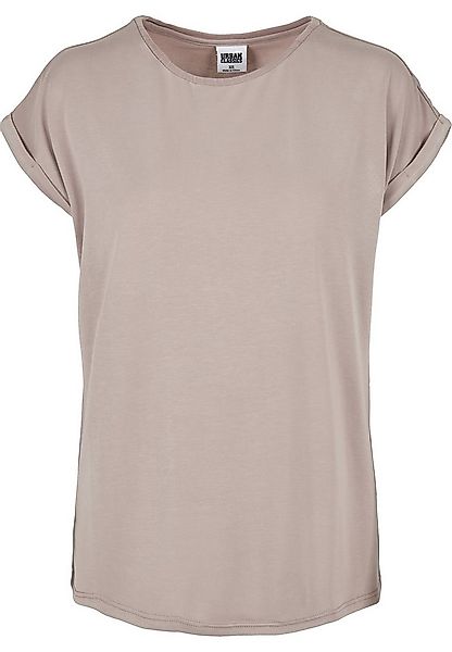 URBAN CLASSICS Kurzarmshirt Urban Classics Damen Ladies Modal Extended Shou günstig online kaufen