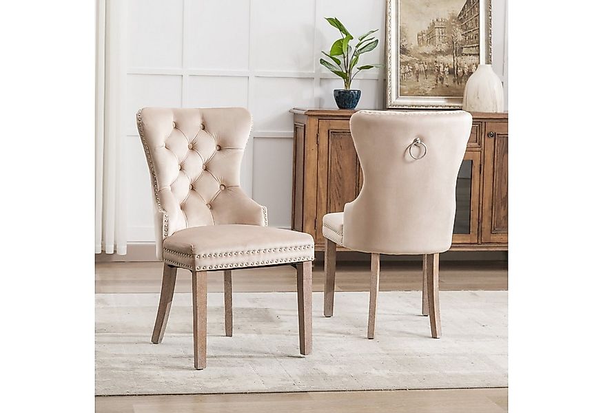 Flieks Esszimmerstuhl (Set, 2 St), 2er Set Polsterstühle Küchenstühle Wohnz günstig online kaufen