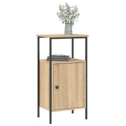 vidaXL Nachttisch Nachttisch Sonoma-Eiche 41x31x80 cm günstig online kaufen
