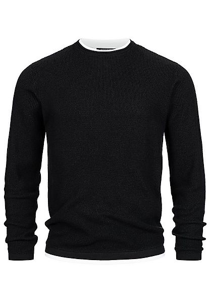 Indicode Strickpullover Herren INVillads Pullover Herrenpullover Strickpull günstig online kaufen