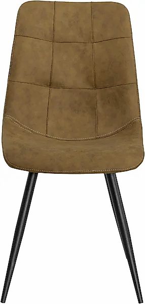 OMG Design Esszimmerstuhl »Peak« (Set) 2 Stk. Stoff moderne Sitzschale in M günstig online kaufen