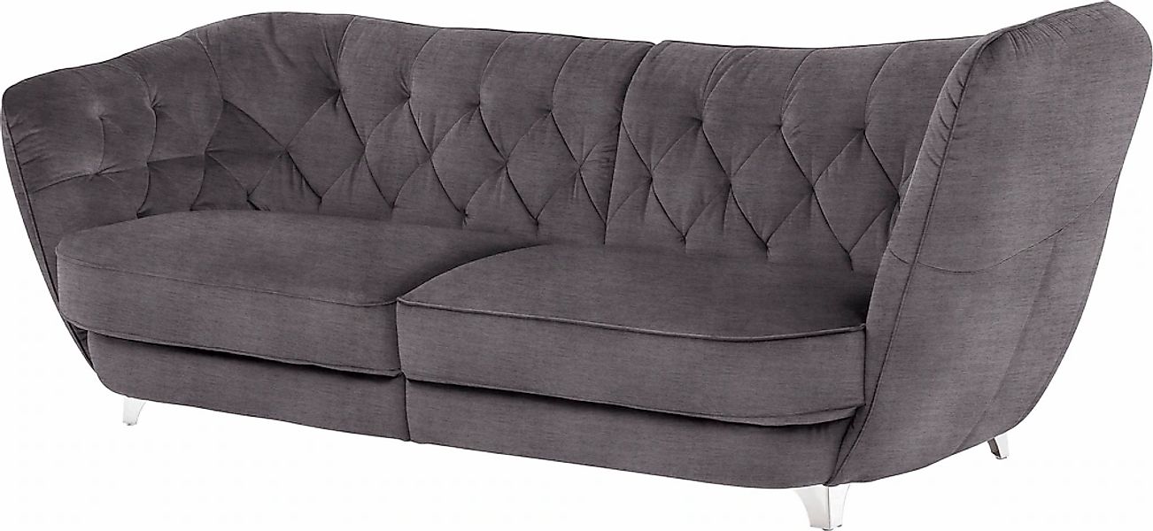 Leonique Big-Sofa "Retro", stylischer Hochlehner günstig online kaufen