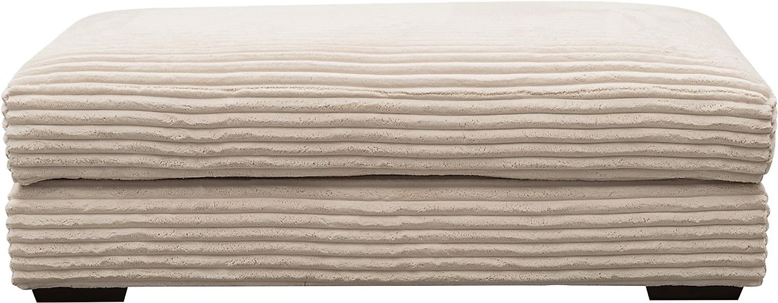 WERK2 Hocker »Eden«, Design Hocker in Cord mit besonders weichem Sitzkomfor günstig online kaufen
