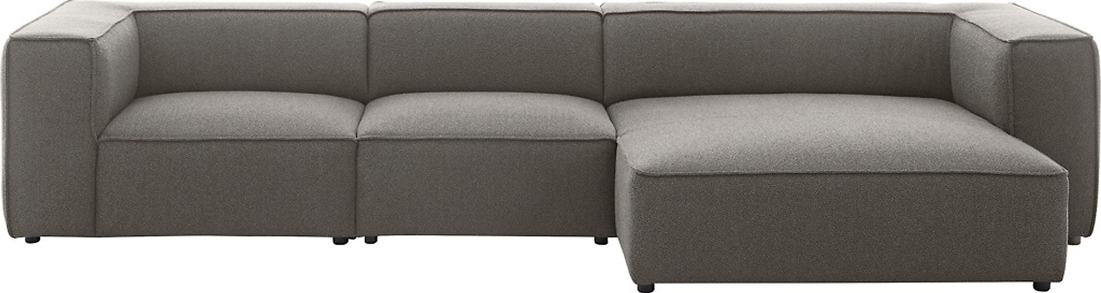 W.SCHILLIG Ecksofa "around-the-block", mit eleganter Biese, mit Federkern, günstig online kaufen