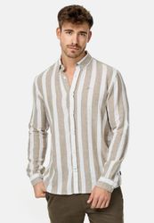 Indicode Langarmhemd Brayden mit Button-Down-Kragen günstig online kaufen