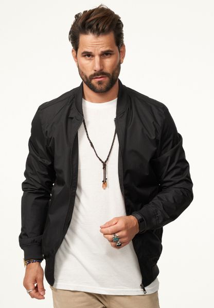 DAILY COTTON Blouson mit Baseball-Kragen Herren günstig online kaufen