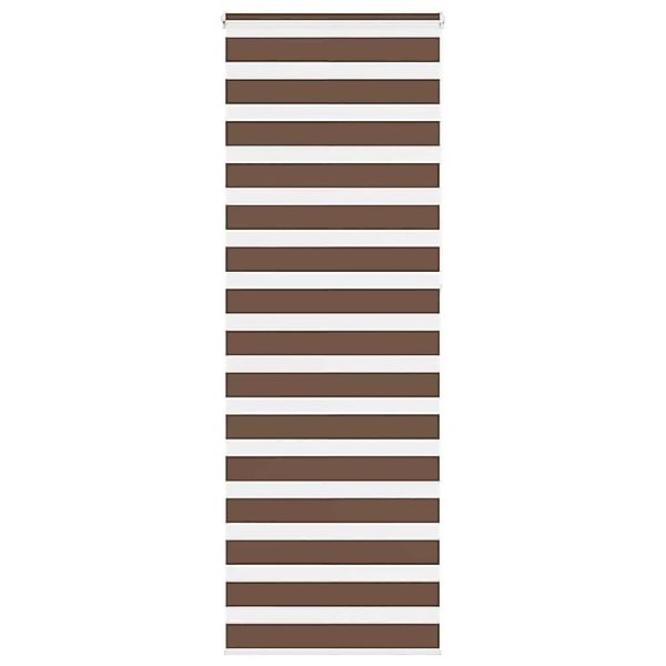 vidaXL Doppelrollo Braun 75x230 cm Stoffbreite 70,9 cm Polyester 4014386 günstig online kaufen