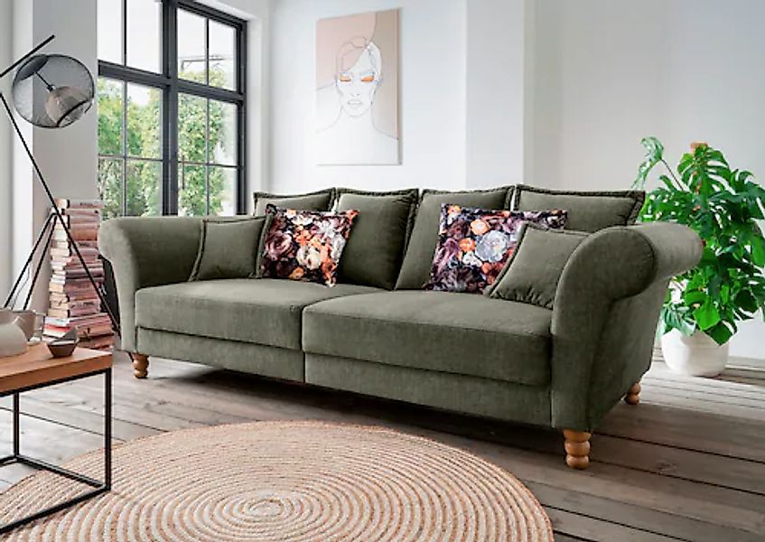 Home affaire Big-Sofa »Tassilo Mega Sofa mit viel Platz, bequem durch Kalts günstig online kaufen