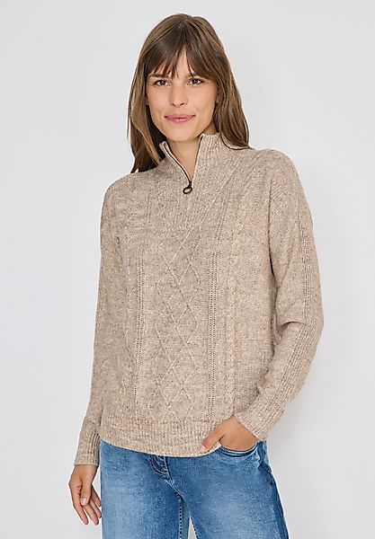 CECIL Strickpullover mit Strick-Detail günstig online kaufen
