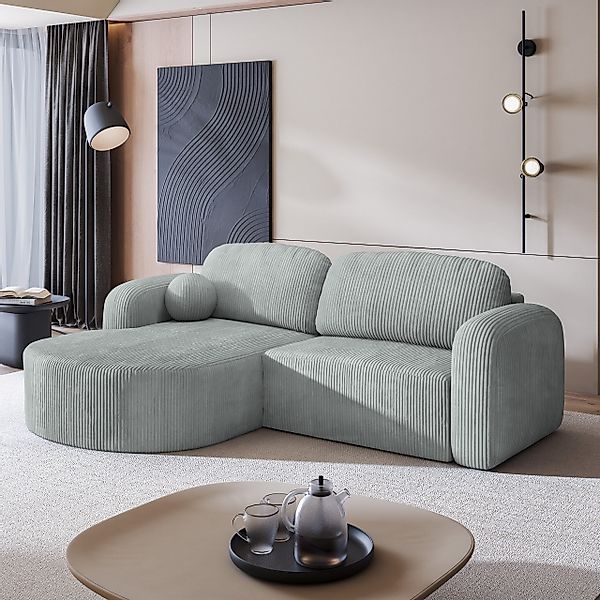 Masseno Ecksofa AMILIA mit Schlaffunktion L-Form, günstig online kaufen