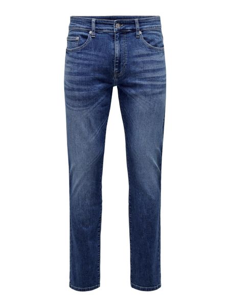 Only & Sons Herren Jeans ONSLOOM SLIM 6756 - Slim Fit - Blau - Medium Blue günstig online kaufen
