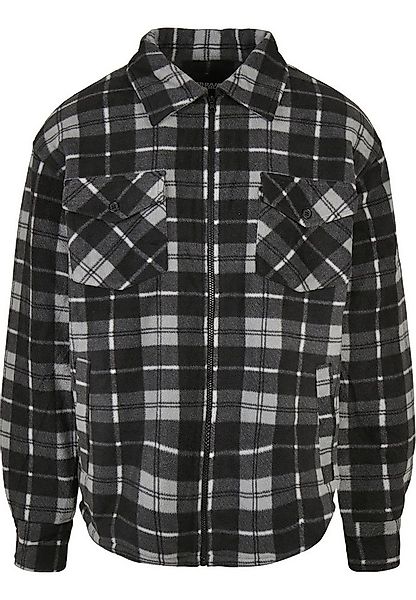 URBAN CLASSICS Langmantel Urban Classics Herren Plaid Teddy Lined Shirt Jac günstig online kaufen