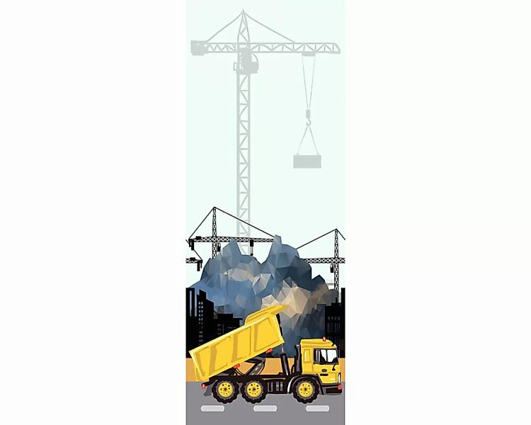 Dekopanel "City Kipper" 1,00x2,67 m / Strukturvlies Klassik günstig online kaufen