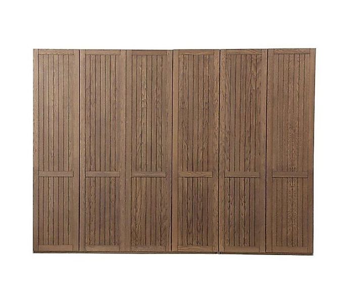 JVmoebel Kleiderschrank Kleiderschrank Schrank Holz Modern Braun Kleider Sc günstig online kaufen