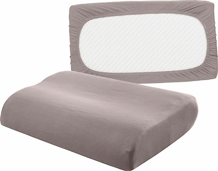 bellana Kissenbezug »Universal Jersey«, (2 St.), passend für Nackenstützkis günstig online kaufen