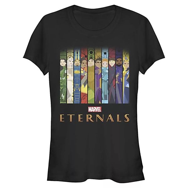 Marvel - Les Éternels - Gruppe Vertical Boxups - Frauen T-Shirt günstig online kaufen