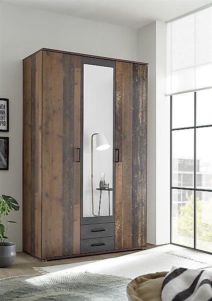 möbelando Kleiderschrank Cilli 120 x 197 günstig online kaufen
