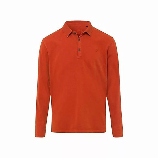 Pioneer Authentic Jeans Rundhalsshirt orange regular fit (1-tlg) günstig online kaufen