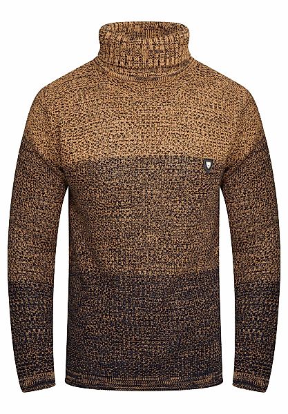 behype Rollkragenpullover "MKBloro", im trendigen Color-Blocking-Design günstig online kaufen