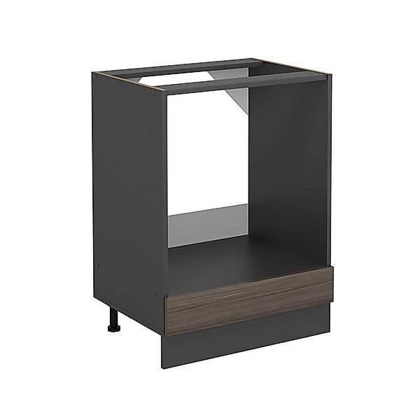 Vicco Herdumbauschrank R-Line, Edelgrau/Anthrazit, 60 cm günstig online kaufen